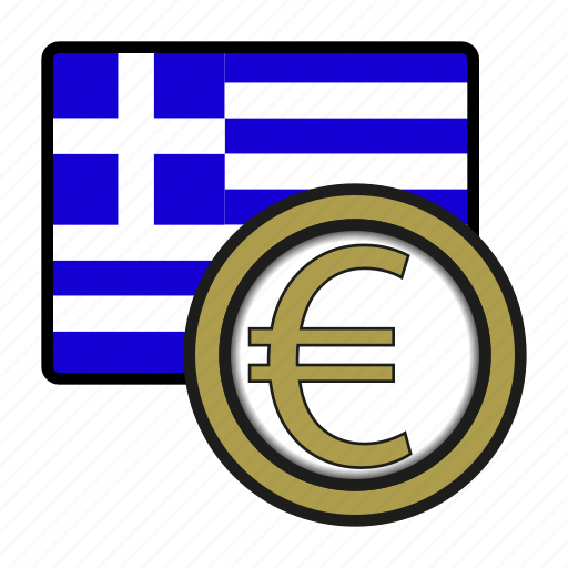 Coin, euro, exchange, greece, money, payment, greece flag icon - Download on Iconfinder