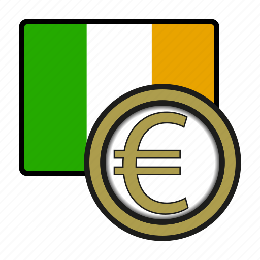 Coin, euro, exchange, ireland, money, payment icon - Download on Iconfinder