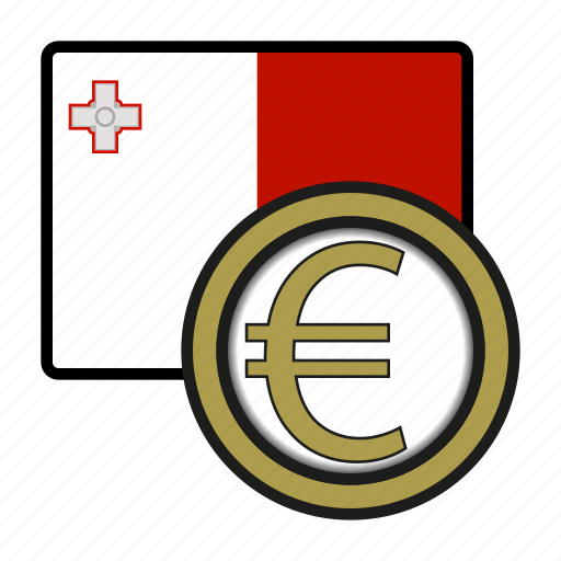 Coin, euro, exchange, malta, money, payment icon - Download on Iconfinder