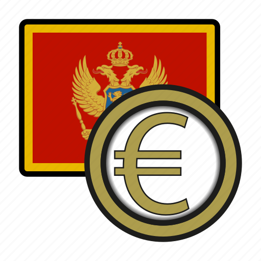 Coin, euro, exchange, money, montenegro, payment icon - Download on Iconfinder