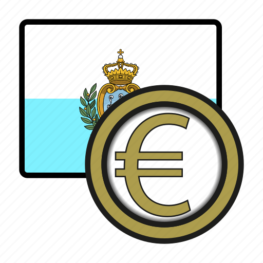 Coin, euro, exchange, money, payment, san marino icon - Download on Iconfinder