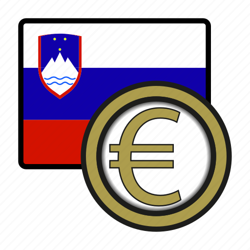 Coin, euro, exchange, money, payment, slovenia icon - Download on Iconfinder