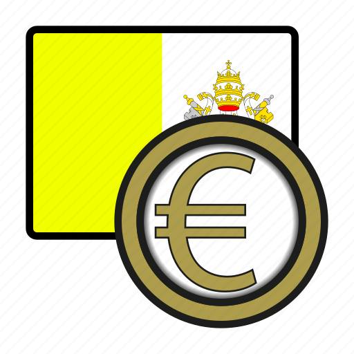Coin, euro, exchange, money, payment, vatican city icon - Download on Iconfinder