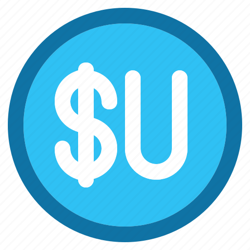 Uruguay, peso, currency, money icon - Download on Iconfinder