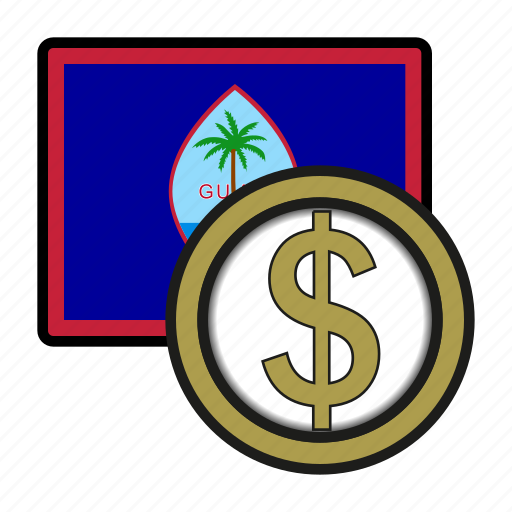 Coin, dollar, exchange, guam, money, payment icon - Download on Iconfinder