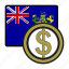 coin, dollar, exchange, money, pitcairn, payment 