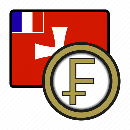 Coin, exchange, franc, money, wallis, payment icon - Download on Iconfinder
