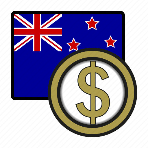 Coin, dollar, exchange, money, new zeland, payment icon - Download on Iconfinder