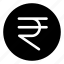 currency, rupee, sign 