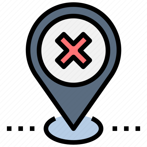 Bankrupt, closed, place, location, forbidden, stop, destination icon - Download on Iconfinder