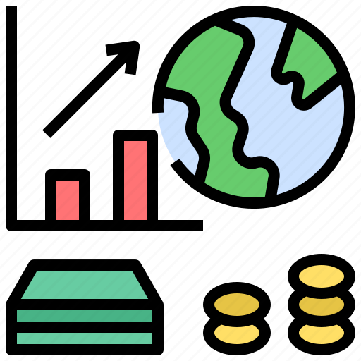 Economic, system, gdp, growth, world, statistic, data icon - Download on Iconfinder