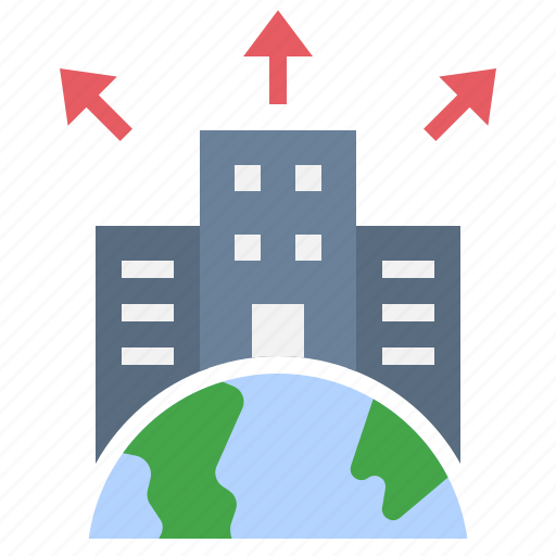 Business, expand, international, company, branch, growth, export icon - Download on Iconfinder