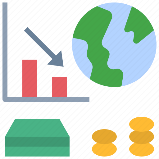 Economic, system, gdp, recession, world, statistic, data icon - Download on Iconfinder