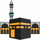 building, landmark, famous, makkah, saudi arabia, mecca, kaaba