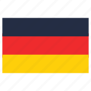 country, flag, flags, germany