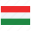 country, flag, flags, hungary 
