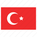 country, flag, flags, turkey 