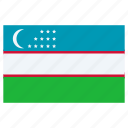 country, flag, flags, uzbekistan