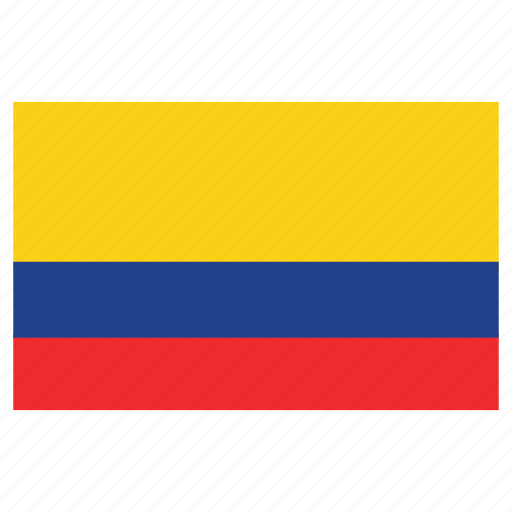 Colombia, country, flag, flags icon - Download on Iconfinder