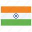 country, flag, flags, india 