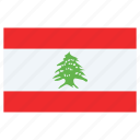 country, flag, flags, lebanon