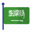 flag, flags, saudi arabia