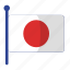 flag, flags, japan 
