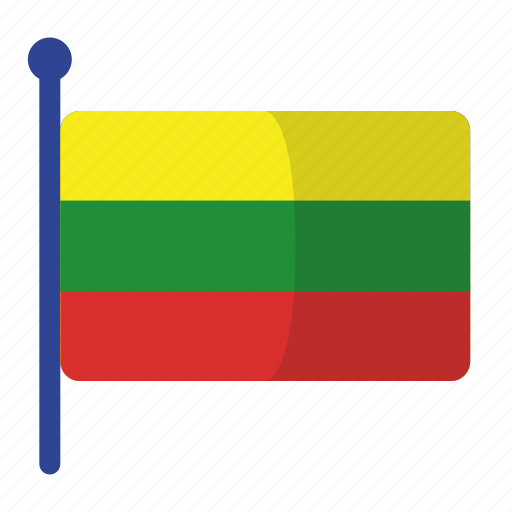 Flag, flags, lithuania icon - Download on Iconfinder
