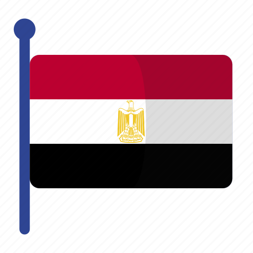 Egypt, flag, flags icon - Download on Iconfinder