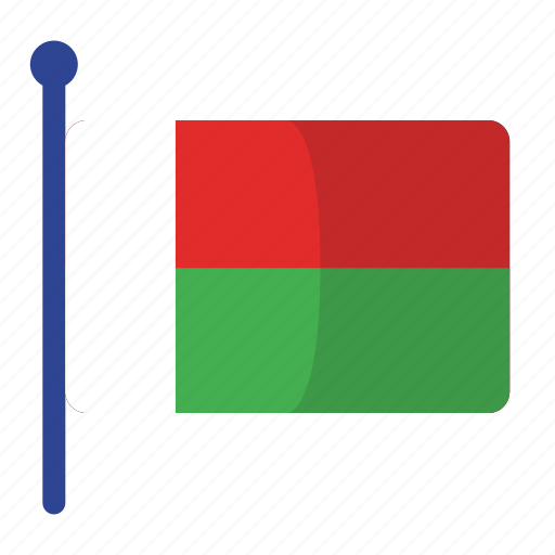 Flag, flags, madagascar icon - Download on Iconfinder