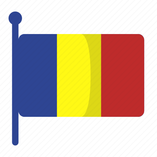 Flag, flags, romania icon - Download on Iconfinder