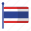 flag, flags, thailand 