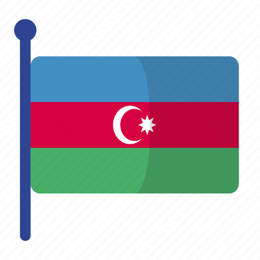 Azerbaijan, flag, flags icon - Download on Iconfinder