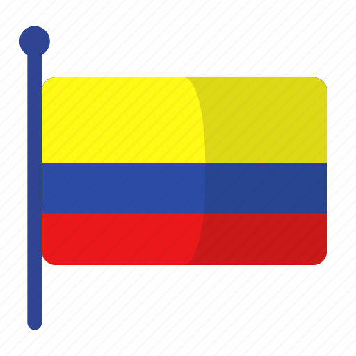 Colombia, flag, flags icon - Download on Iconfinder