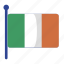 flag, flags, ireland 