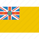 country, flag, nation, niue