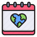 calendar, schedule, planet, earth, world humanitarian day, time and date