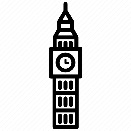 Big ben, building, england, landmark, london, monument, world icon - Download on Iconfinder