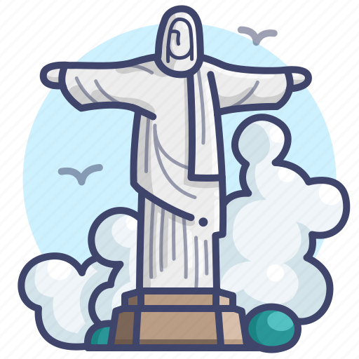 Brazil, christ, redeemer, rio icon - Download on Iconfinder