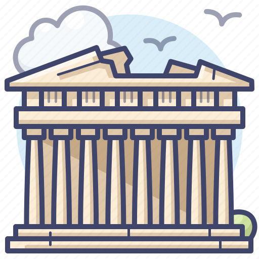 Acropolis, ancient, athens, greece icon - Download on Iconfinder