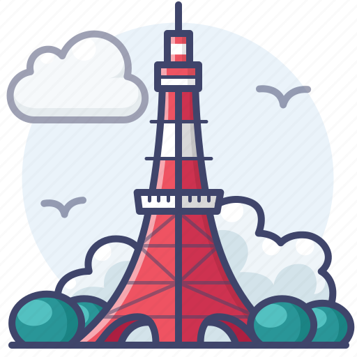 Japan, landmark, tokyo, tower icon - Download on Iconfinder
