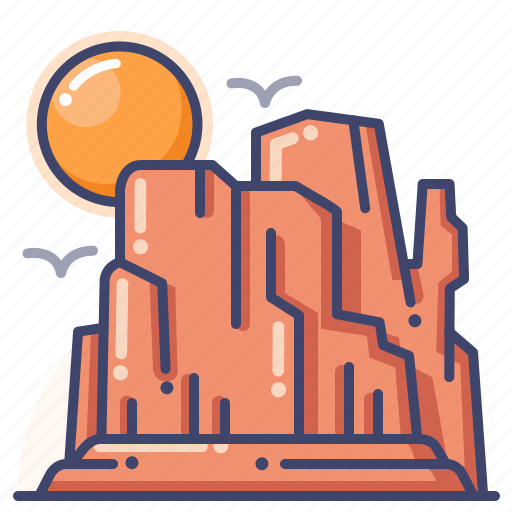 Arizona, canyon, grand national, park icon - Download on Iconfinder