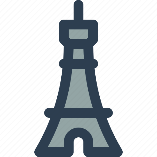 Eiffel, paris, france, world, landmark icon - Download on Iconfinder