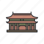 beijing, china, city, forbidden, landmark, sight, temple 