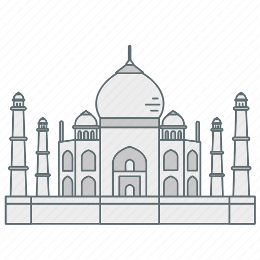 India, landmark, mosque, mumtaj, tajmahal, travel, wonder icon - Download on Iconfinder