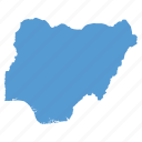 map, nigeria, country, navigation, nigerian, african, location