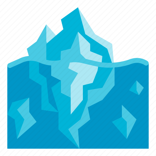 Iceberg, polar, nature, scenery, landscape icon - Download on Iconfinder