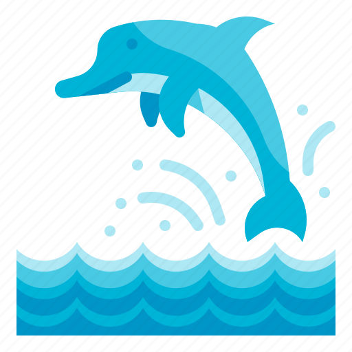 Dolphin, creature, holidays, ocean, animal icon - Download on Iconfinder