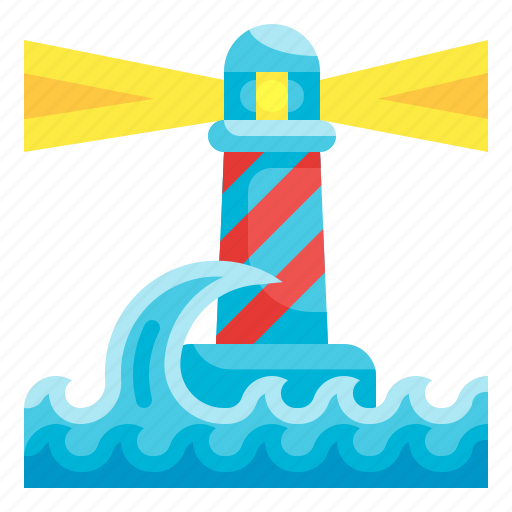 Lighthouse, navigation, tower, ocean, security icon - Download on Iconfinder