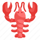 lobster, invertebrate, gourmet, seafood, prawn 